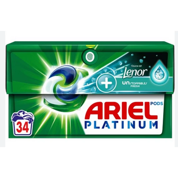 Ariel 34 db 4in1 Kapszula Lenor Platinum Fresh