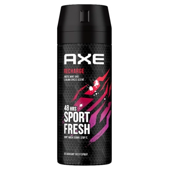 AXE DEO SPRAY 150ML / RE-CHARGE SPORT FRESH