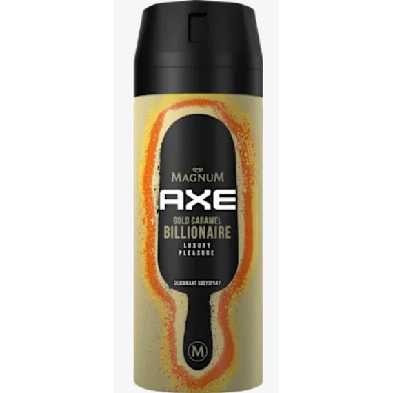 AXE DEO SPRAY 150ML / GOLD CARAMEL BILLIONAIRE