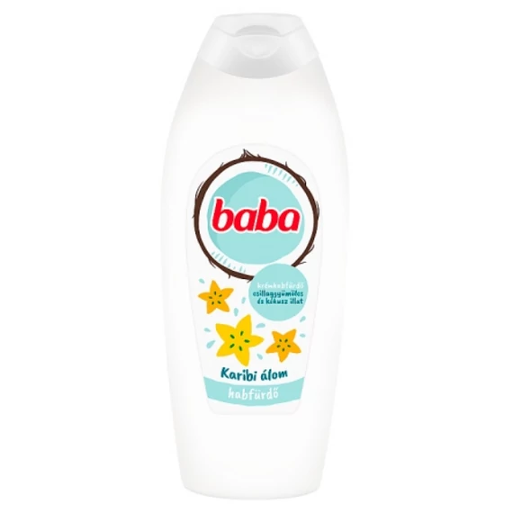 Baba krémhabfürdő csillaggyümölcs és kókusz illattal 750 ml