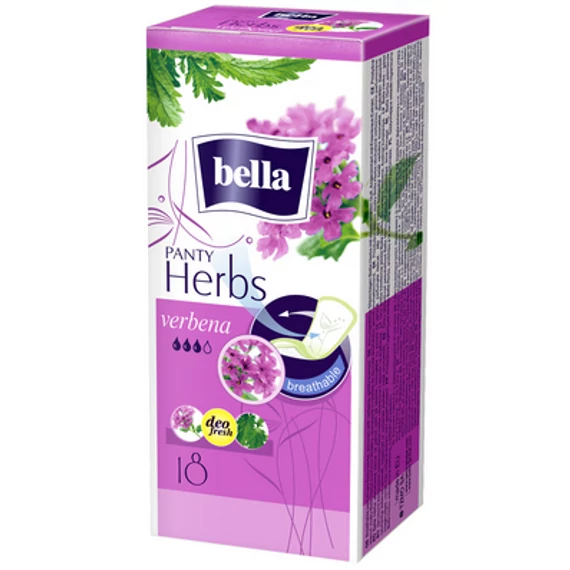 BELLA HERBS TISZTASÁGI BETÉT 18DB VERBENA-VASFŰ