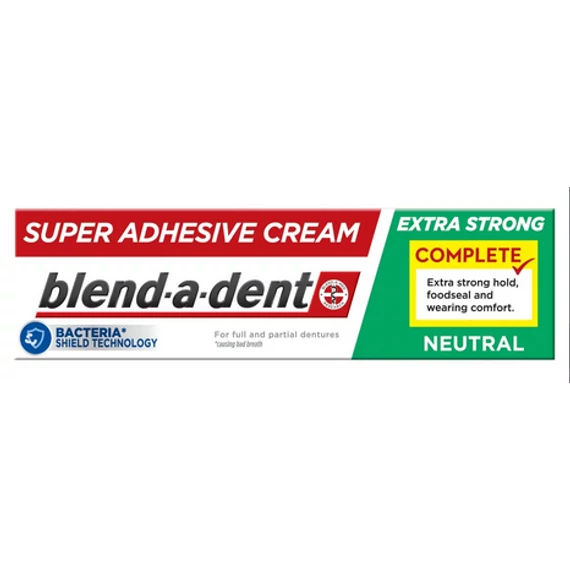 Blend-a-Dent Complete Semleges ízű műfogsorragasztó  47 g Neutral