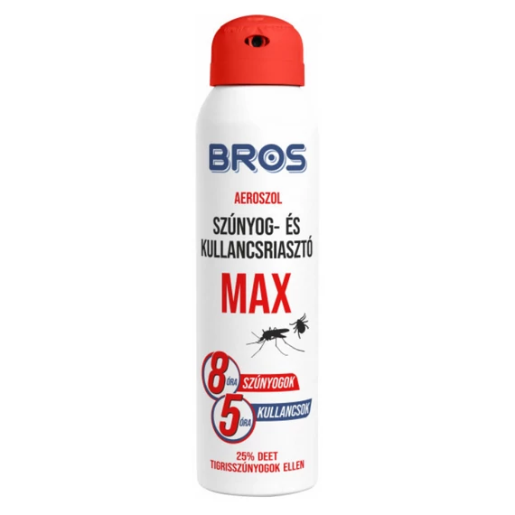 Bros Szúnyog- és Kullancsriasztó Aeroszol MAX 90 ml B208