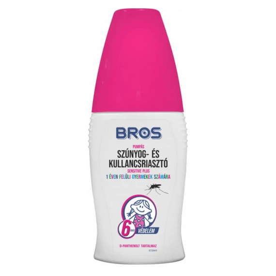 Bros Szúnyogriasztó Pumpás 50 ml Kids / Sensitive B362