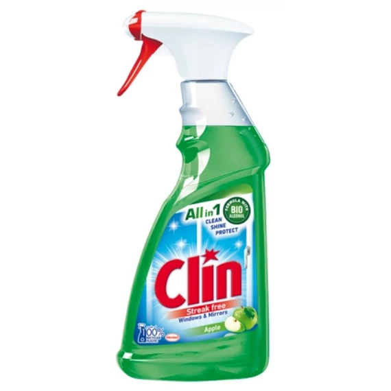 Clin Apple szórófejes ablaktisztító 500 ml