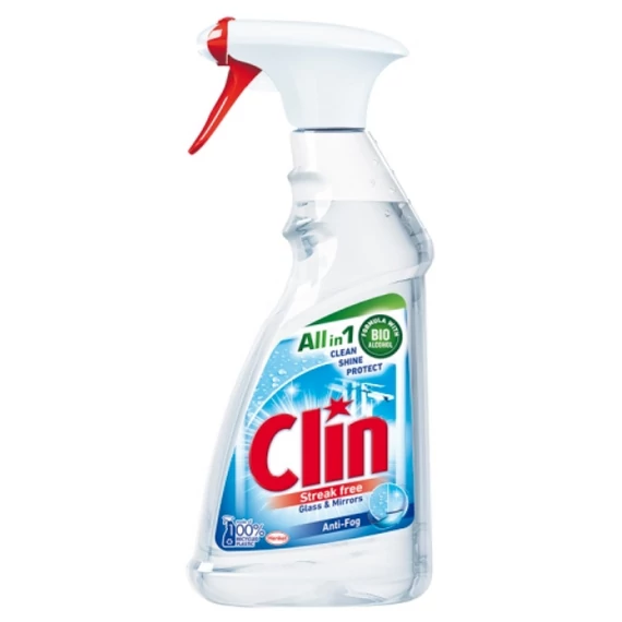 Clin Antifog szórófejes ablaktisztító 500 ml