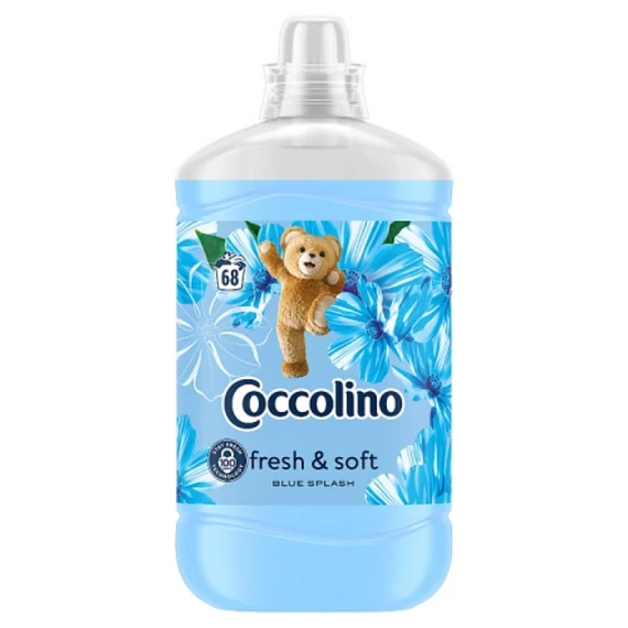 Coccolino 1700 ml Fresh & Soft Blue Splash öblítőkoncentrátum 68 mosás