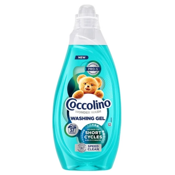 COCCOLINO Wonder Wash Mosógél Gyors mosáshoz Speed Clean 37X 1,48 L