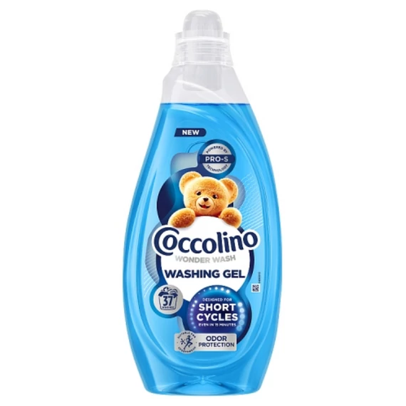 COCCOLINO Wonder Wash Mosógél Gyors mosáshoz Odor Defence 37X 1,48 L
