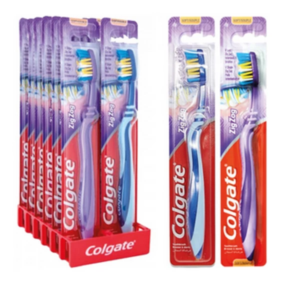 Colgate Fogkefe ZigZag Soft