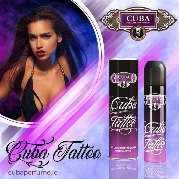 Cuba Parfüm EDP 100ml TATOO WOMEN Női illat