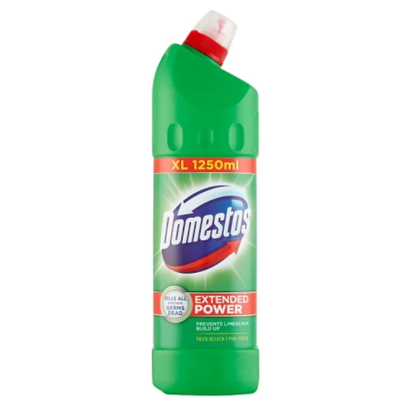 DOMESTOS Extended Power fertőtlenítő hatású folyékony tisztítószer Pine Fresh 1250 ml