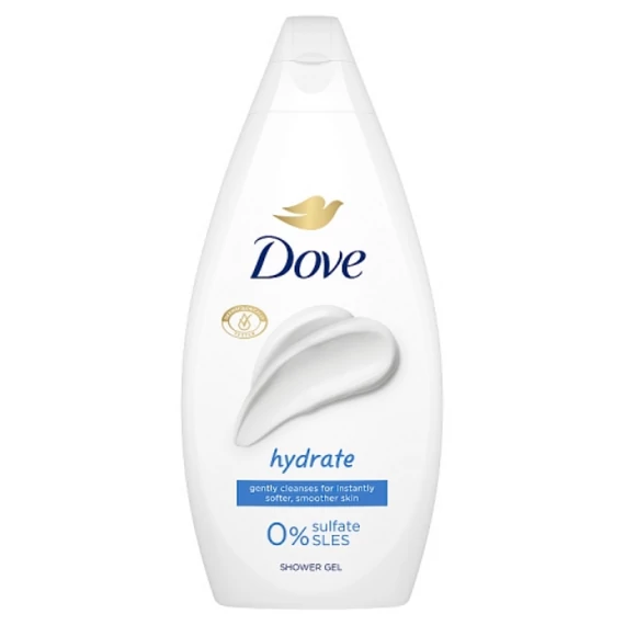 Dove Krémtusfürdő 450 ml Hydrate 