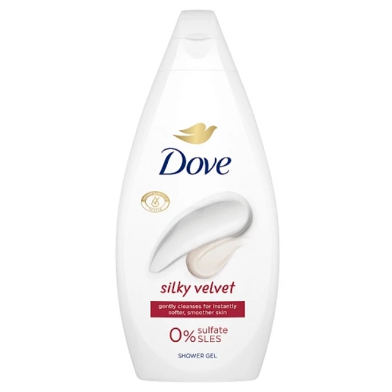 Dove Krémtusfürdő 450 ml Silky Velvet 