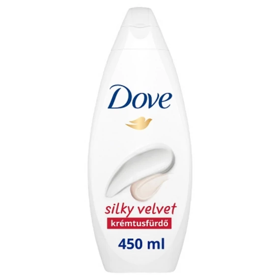 Dove Krémtusfürdő 450 ml Silky Velvet 