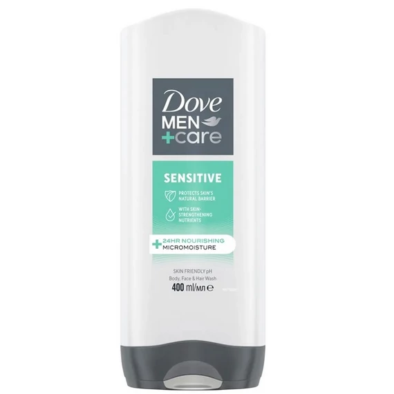 DOVE TUSFÜRDŐ MEN 400ML SENSITIVE