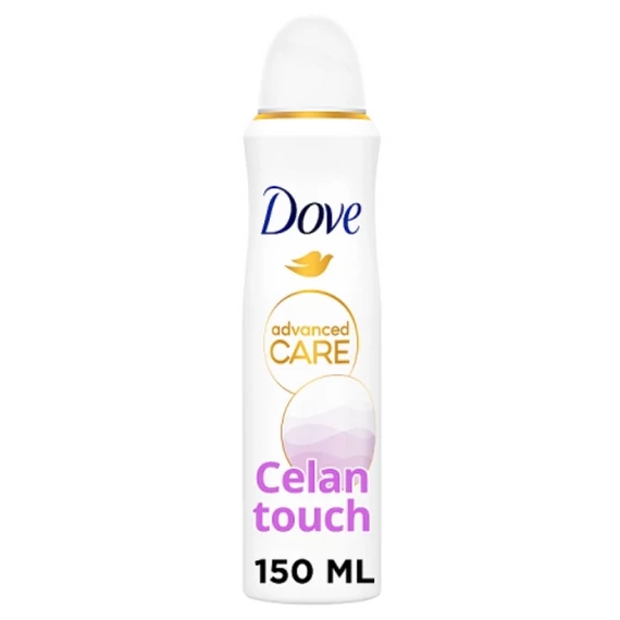 DOVE Deo Spray 150 ml Advanced Care Clean Touch izzadásgátló