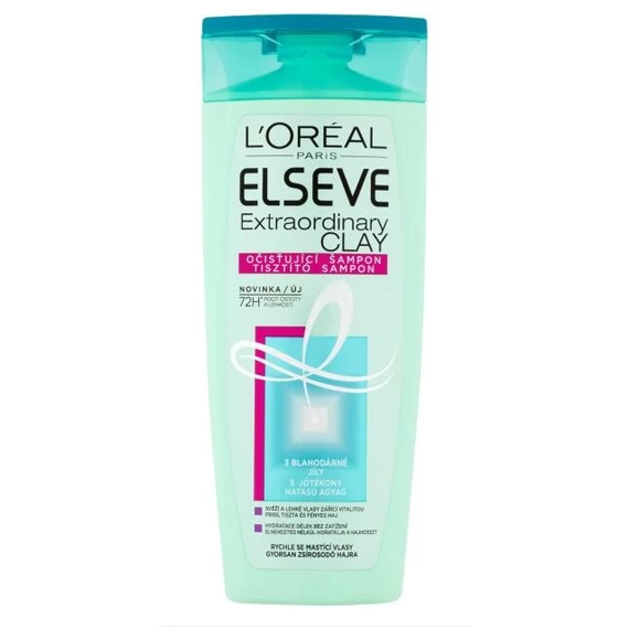 ELSEVE SAMPON 250ML Extraordinary Clay