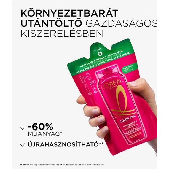ELSEVE SAMPON 250 ML COLOR VIVE UTÁNTÖLTŐ 