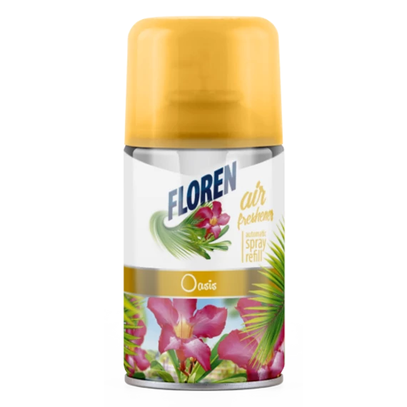 Floren légfrissítő  utántöltő / refill air freshener 250 ml Oasis