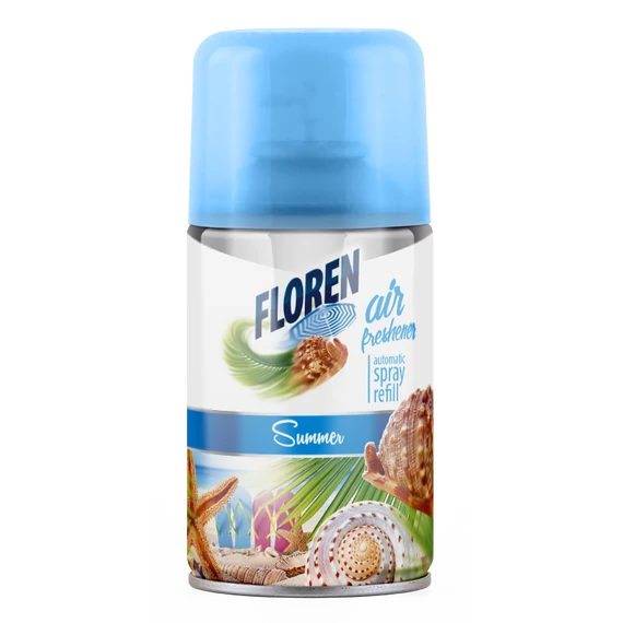 Floren légfrissítő  utántöltő / refill air freshener 250ml Summer