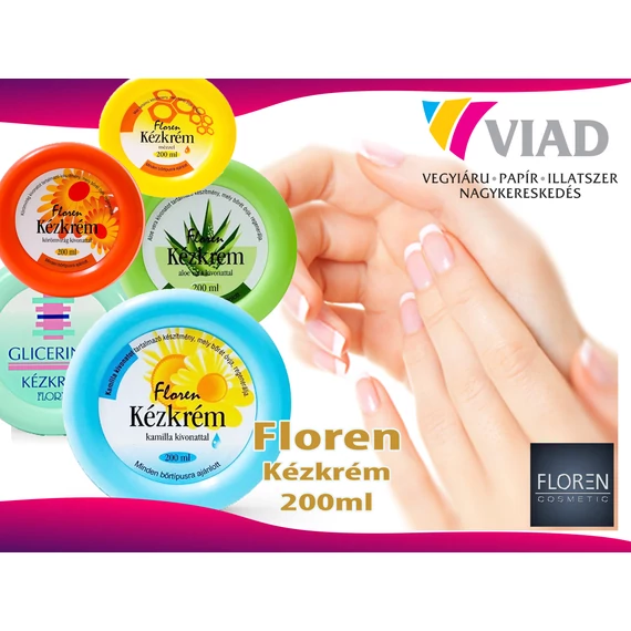 Floren Glicerines kézkrém 200 ml