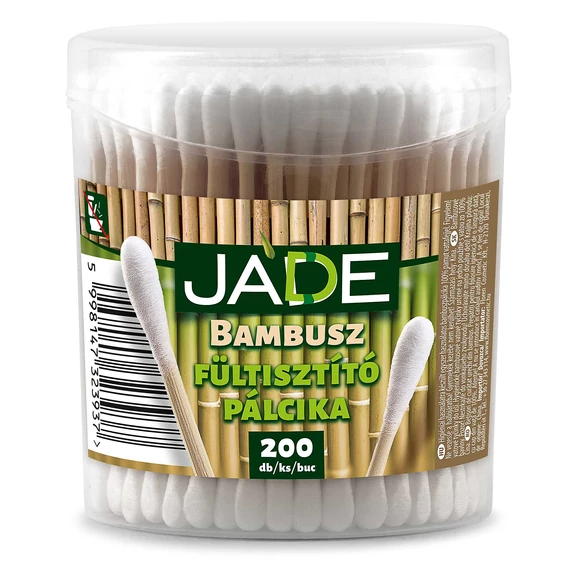 JADE Bambusz Fültisztító Pálcika 200 db-os