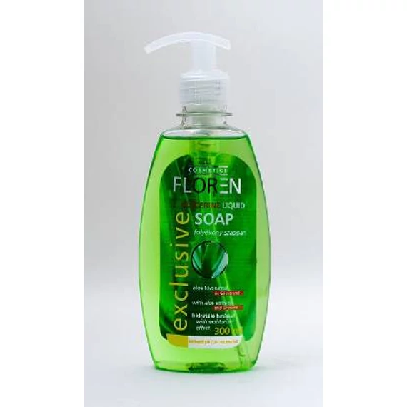 FLOREN FOLY. SZAPPAN 300ML PUMPÁS ALOE VERA ÉS GLI