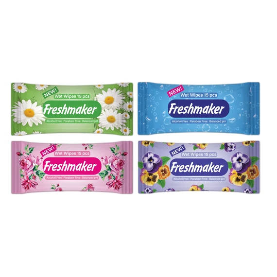 FRESHMAKER NEDVES ZSEBKENDŐ 15LAP/CSOMAG