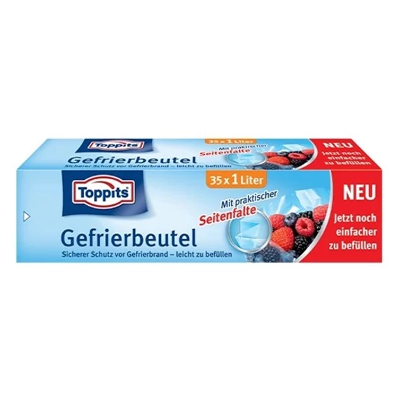 Toppits Mélyhűtő Tasak 1l 35 db