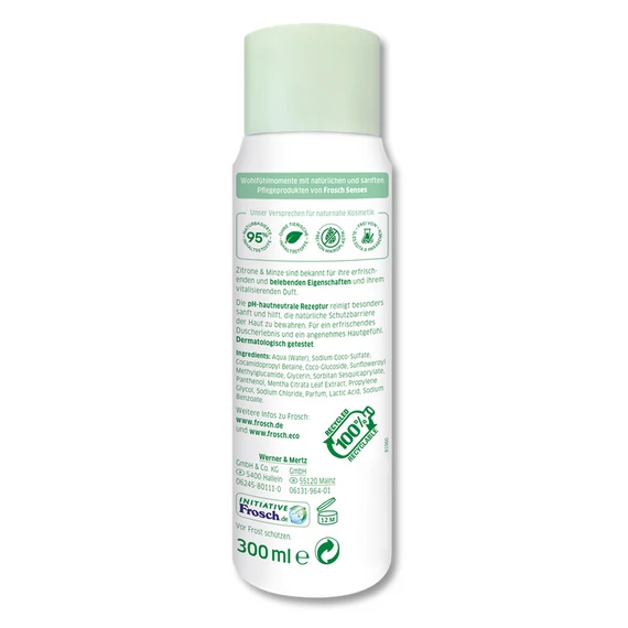 Frosch Tusfürdő Citrommenta 300 ml
