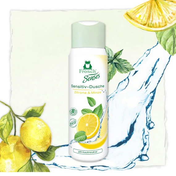 Frosch Tusfürdő Citrommenta 300 ml