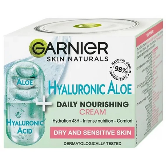 GARNIER SN HYALURONIC 50ML ALOE KRÉM SZÁRAZ,ÉRZÉKE