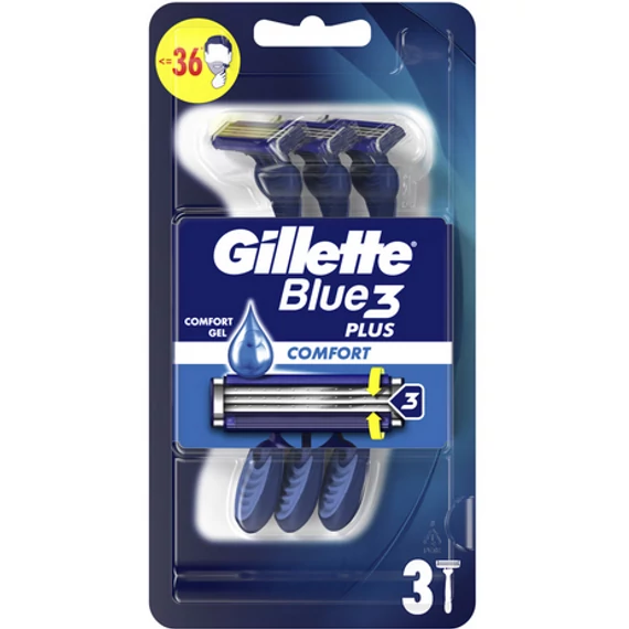 GILLETTE BLUE 3 BOROTVA 3DB COMFORT  PLUS