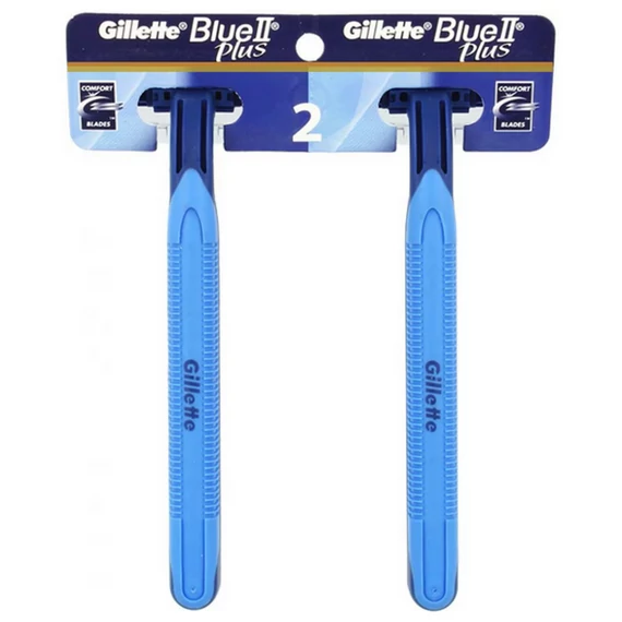 Gillette Blue II Plus eldobható borotva 2 darab