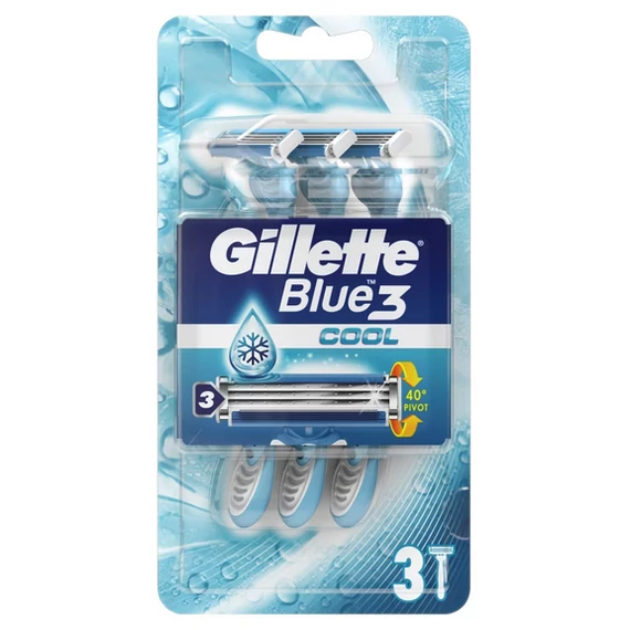 Gillette Blue3 Cool eldobható borotva 3db-os