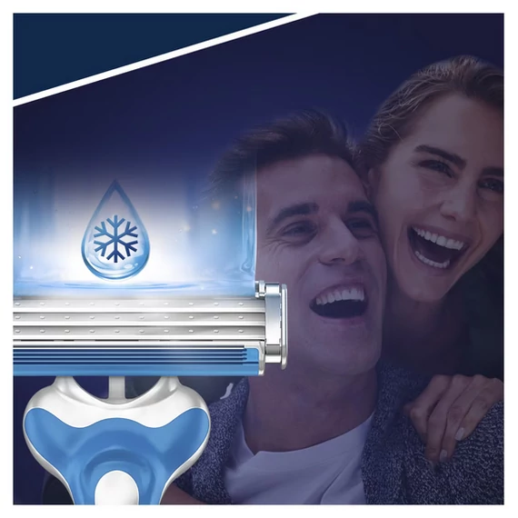 Gillette Blue3 Cool eldobható borotva 3db-os