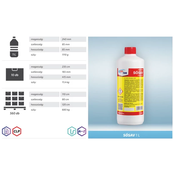 SÓSAV 1 L 20% HIP-TOM