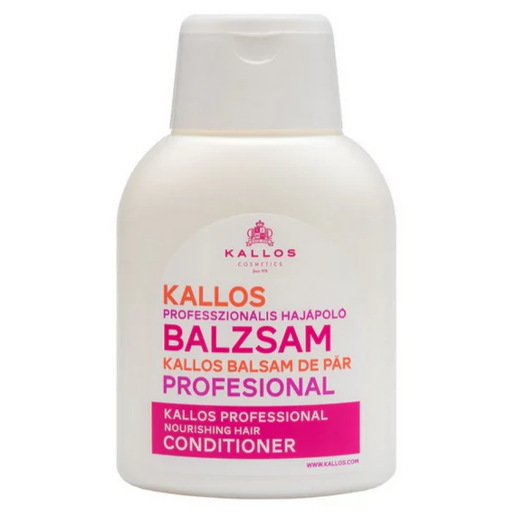KALLOS Hajápoló Balzsam száraz, töredezett hajra 500ml
