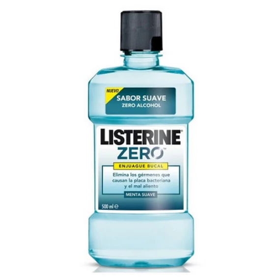Listerine Szájvíz 500 ml Menthol Zero Alcohol