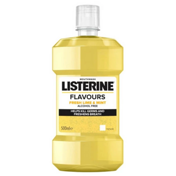 Listerine Szájvíz 500 ml Fresh Lime&Mint