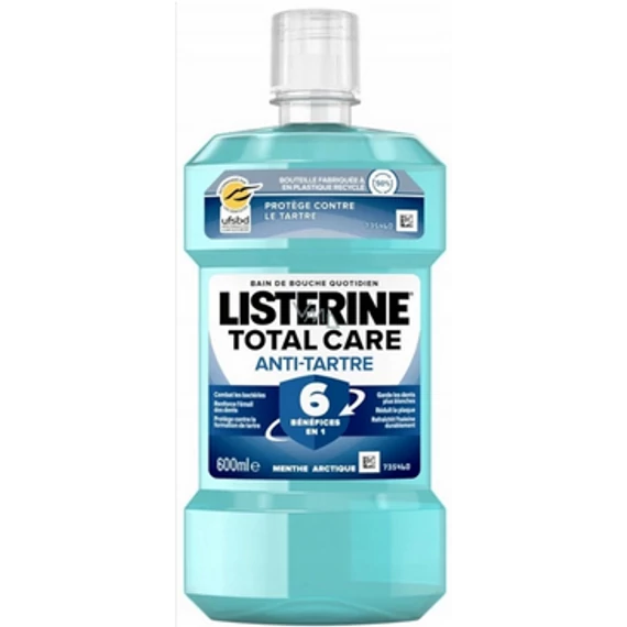 LISTERINE SZÁJVÍZ 600ML 6IN1 ANTI-TARTAR TOTAL CAR