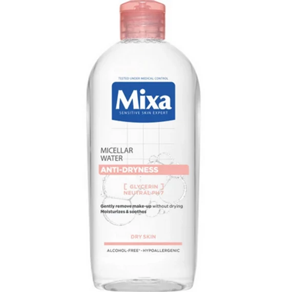 MIXA MICELLÁS VÍZ 400ML ÉRZÉKENY ÉS REAKTÍV BŐRRE