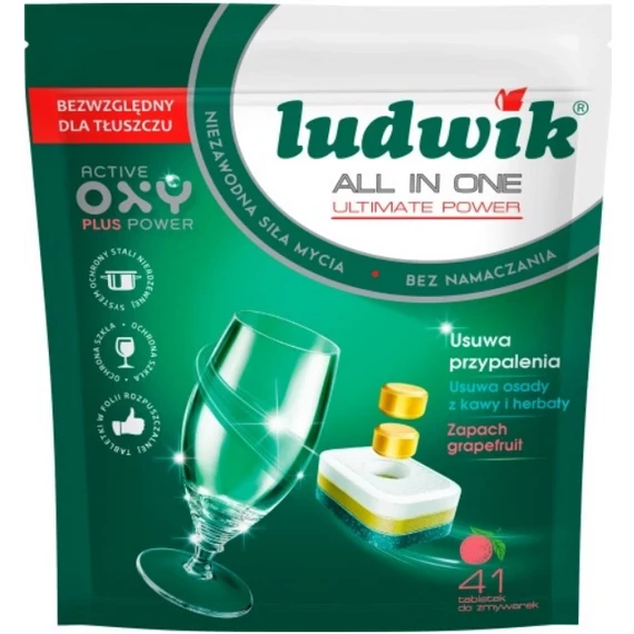 Ludwik All In 1 ULTIMATE POWER Mosogatógép Tabletta 41 db