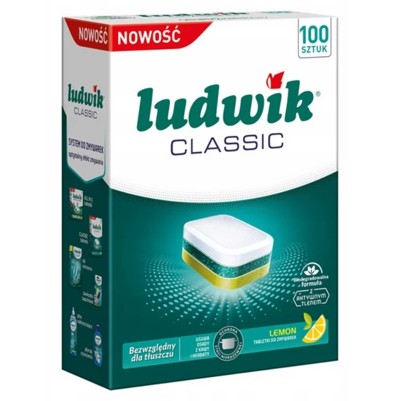 LUDWIK Classic mosogatógép tabletta 100 db   