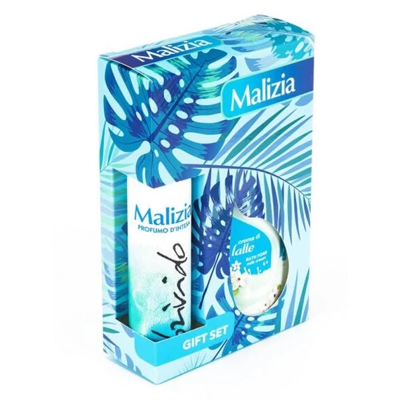 Malizia Ajándékcsomag Női DEO 100ML + TUS 300ML LATTE