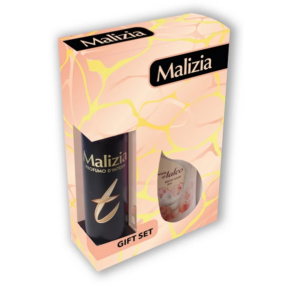 Malizia Ajándékcsomag Női deo 100ml +tusfürdő 300ml Talco