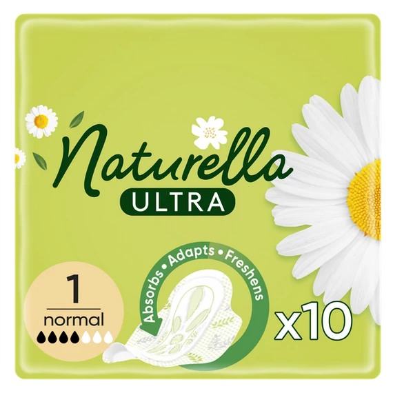 Naturella Ultra Normal Szárnyas Egészségügyi Betét 10 db 