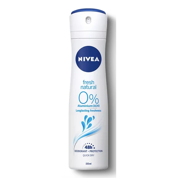 NIVEA Deo Spray 150 ml Fresh Natural 0% Aluminumsó