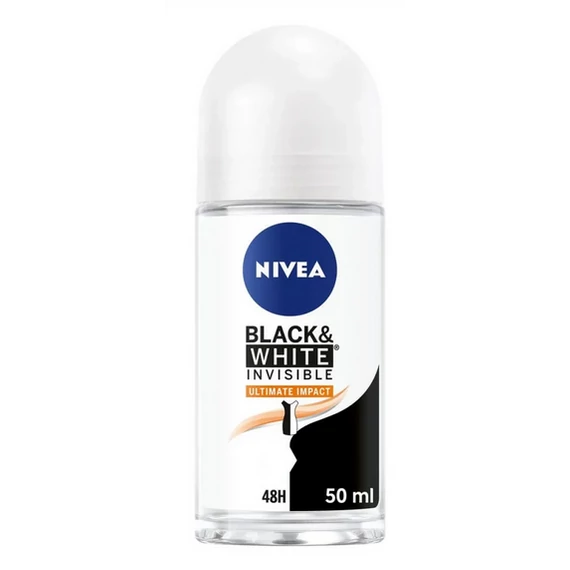 NIVEA Golyós Dezodor 50 ml INVISIBLE BLACK & WHITE ULTIMATE IMPACT